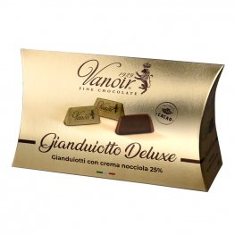 Čokoládové bonbóny lieskovcové jemná čokoláda Gianduia.