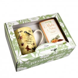 Madre Natura - bio organický bylinný čaj + hrnček