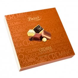 CREMINI – dve jemné vrstvy čokolády gianduia.