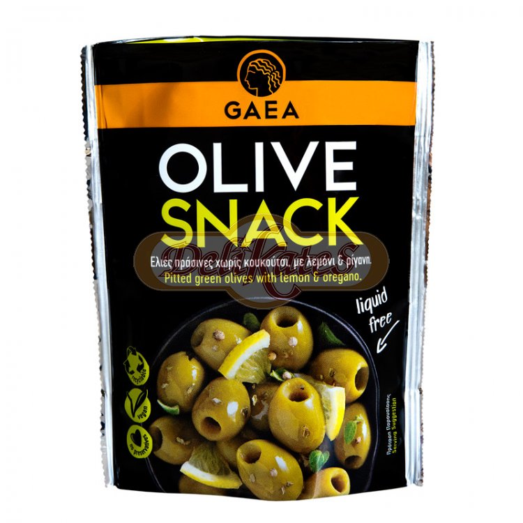 Gaea Olive snack - zelené citrón a oregáno