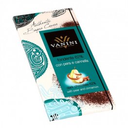 Vanini čokoláda horká,hruška a škorica 62%