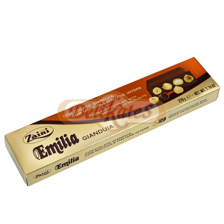 LIESKOVCOVÁ ČOKOLÁDA \"GIANDUIA\" S CELÝMI TALIANSKYMI LIESKOVCAMI