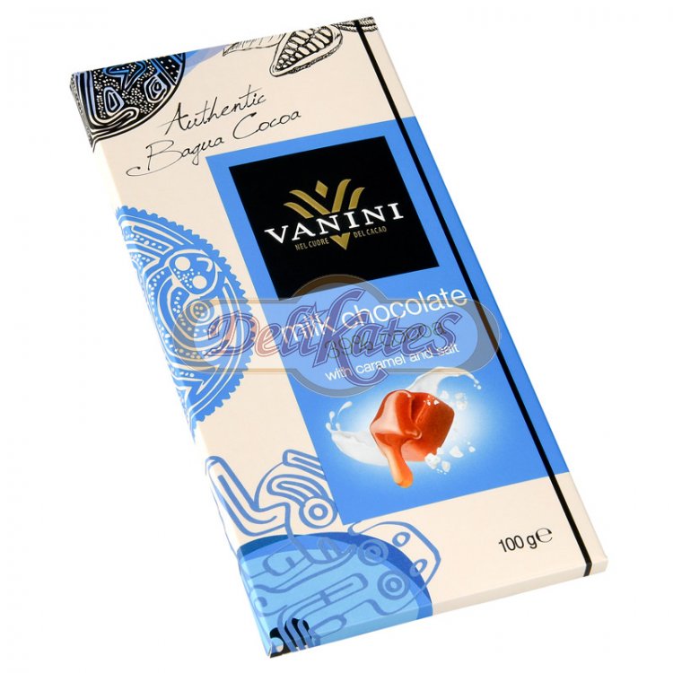 Vanini čokoláda mliečna 39% so slaným karamelom