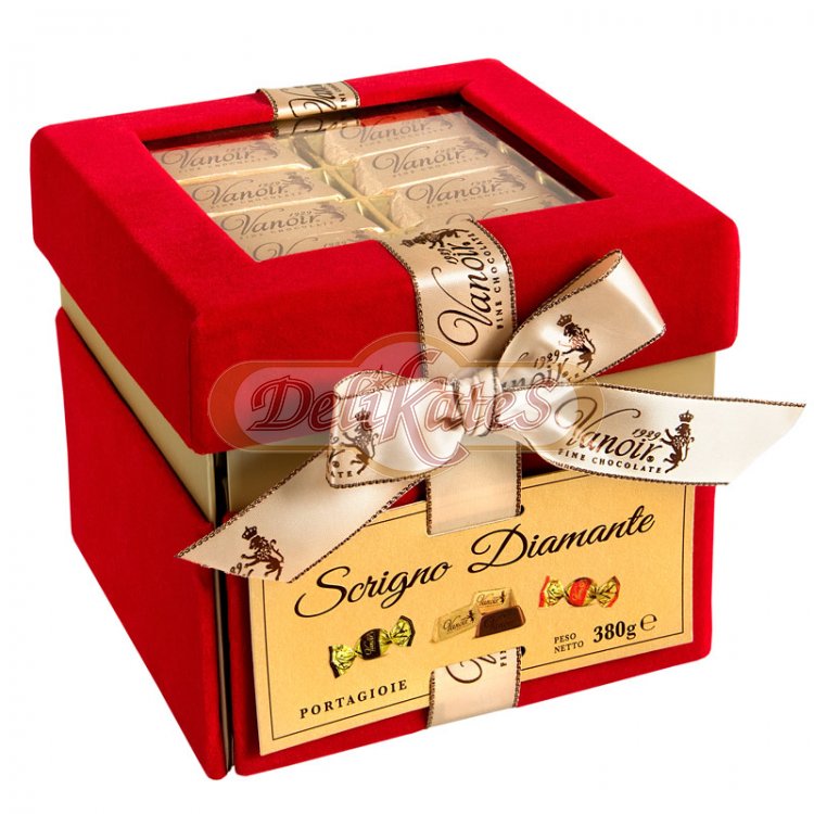 Diamante-mix čokoládových bonbónov z mliečnej a horkej čokolády