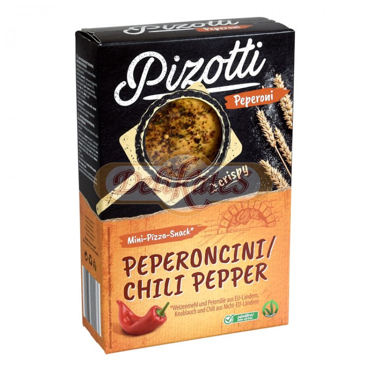 Pizzoti - pochúťka s chilli papričkou, cesnakom a vňaťkou.